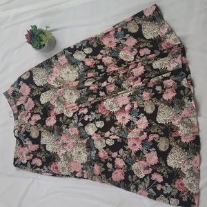 Koret long floral vintage skirt sz 12